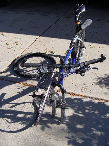 My Bike After Collision with Pickup Truck (2)