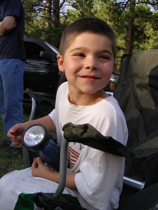 Billy camping