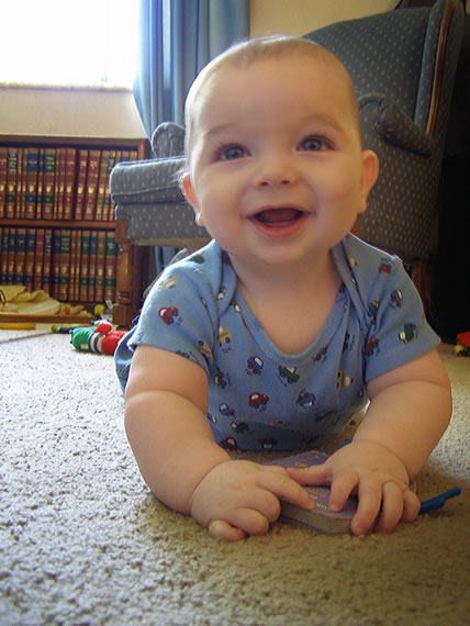 Look who's crawling