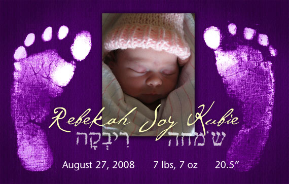 Welcome Rebekah!