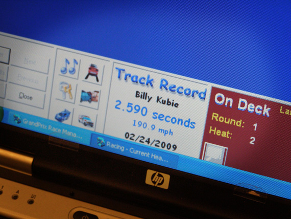 Track record!
