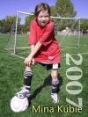 Mina, soccer all star